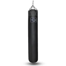 Muay Thai Filled 6 Ft 100 lbs Hanging Punching Heavy Bag for Home Gym Training