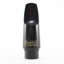 JJ Babbitt Hard Rubber 6 Alto Saxophone Mouthpiece BRAND NEW