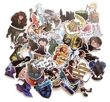 Harry Potter Themed Set of 50 Assorted Stickers Decal Set