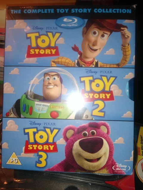 The Complete Toy Story Collection (Blu-ray Disc, 2012, 4-Disc Set) for sale online | eBay