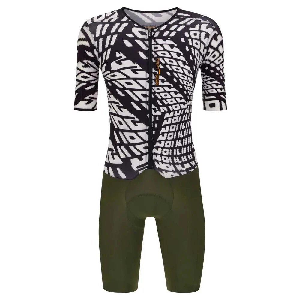 Maillot cyclisme Santini Haute route femme taille M neuf - Équipements vélos