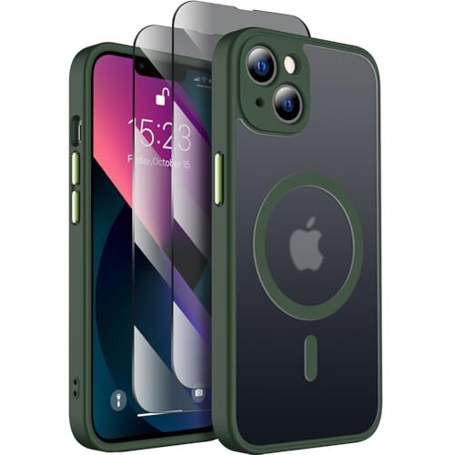Magnetic for iPhone 13 Case with Privacy Screen Protectors X2 - Upgraded - Picture 2 of 7