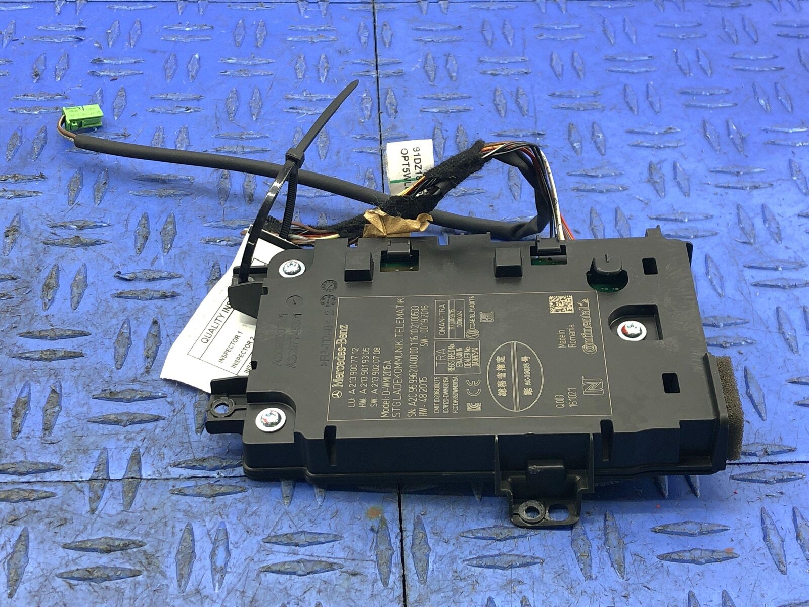 2017-2020 Mercedes E300 Mobile Device Telematics Control Module 2139007712 Oem