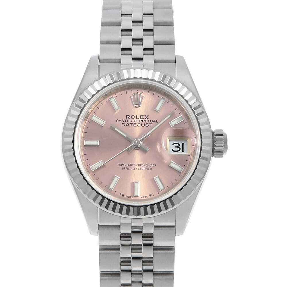 ROLEX Datejust 279174 Pink Bar Rows Jubilee Bracelet Random Number second 