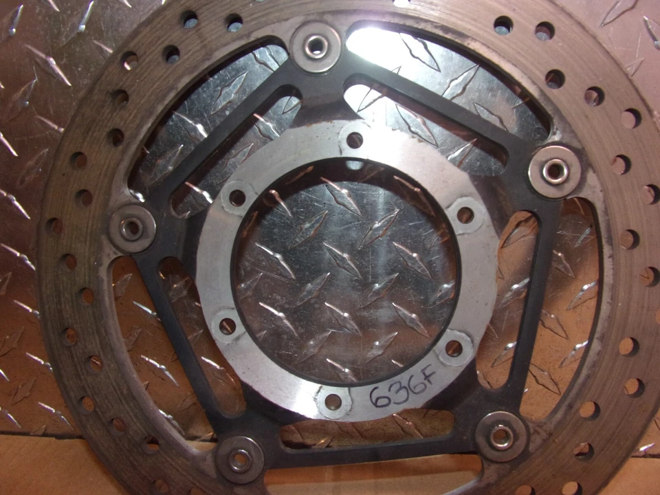 676 A HYOSUNG GT 650 R GT650R 2016 OEM FRONT ROTOR - Image 2 of 4