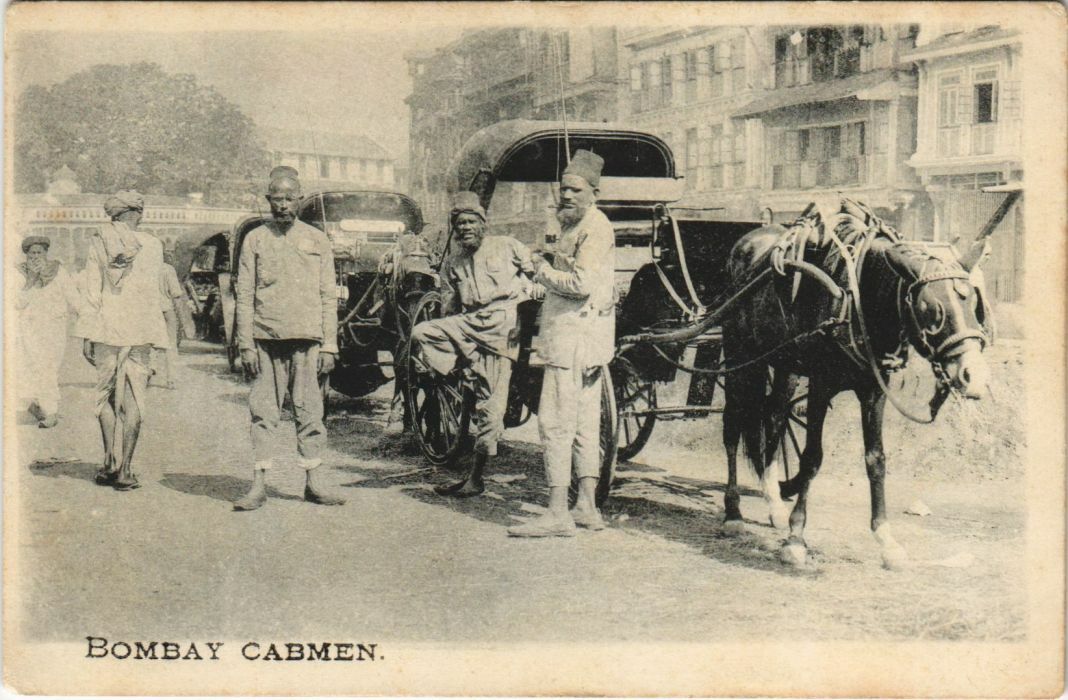 PC BOMBAY CABMEN INDIA (a20571) | eBay