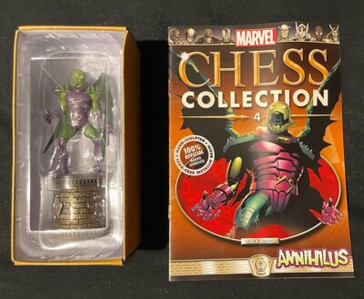 Eaglemoss Marvel Chess Collection Special 4  Annihilus Figure And Magazine 