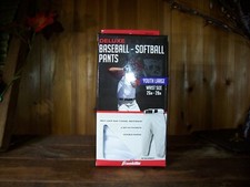 FRANKLIN BOYS BASEBALL PANTS SIZE YOUTH LARGE WHITE KIDS SPORTS CLOTHING NEW