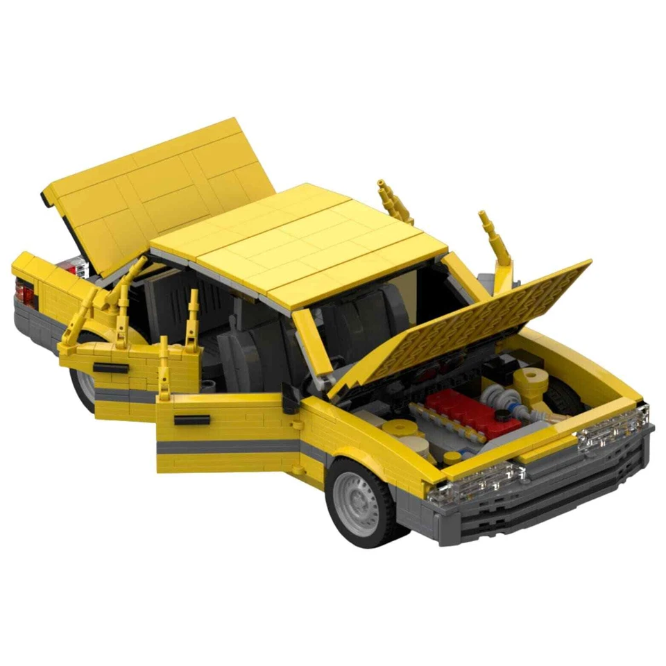 Holden VL Turbo BT1 1980s Aussie Police Car Brick Model Kit NOT LEGO - image 2 of 2