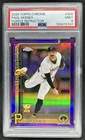 2025 Topps Chrome LogoFractor Paul Skenes Purple Refractor #/250 Pirates PSA 9