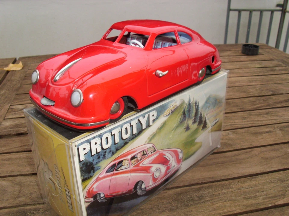 JNF Porsche 356 Coupe Prototyp rot (limitierte Auflage BUB Classics) neu in OVP
