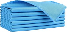 6PK Microfiber Glass Cleaning Cloth Lint Free Streak Free Window Cleaner USA