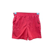 Columbia PFG Kids Red Performance Fishing Shorts Size Large 14/16 Quick Dry