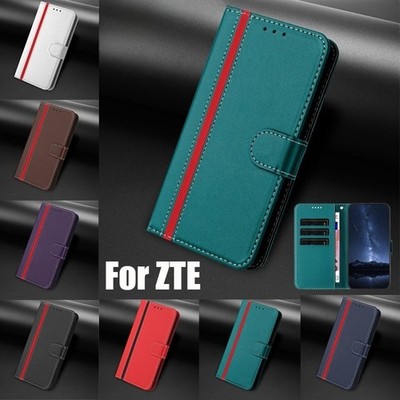Für ZTE Blade A76 A75 A56 A35 V80 Vita V70 V60 Hülle Brieftaschen Case Cover