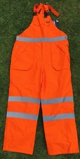 Dickies High Vis Orange Bib and Brace  3XL