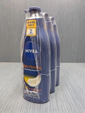 3 Pack x NIVEA Nourishing Skin Firming Body Lotion Q10 & Vitamin C  16.9 fl oz