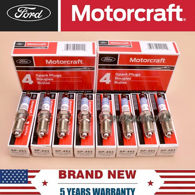 #ad 8Pcs Genuine OEM SP 493 Platinum SPARK PLUGS AGSF32PM For Ford 4.6L 5.4L V8 USA $18.99