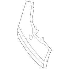 Genuine Nissan 2009-2019 Nissan Frontier - Bumper Bracket 62045-ZL00B