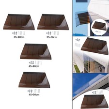 Auvent pour Fenêtre et Porte, Protection Contre Les Intempéries, Abri pour
