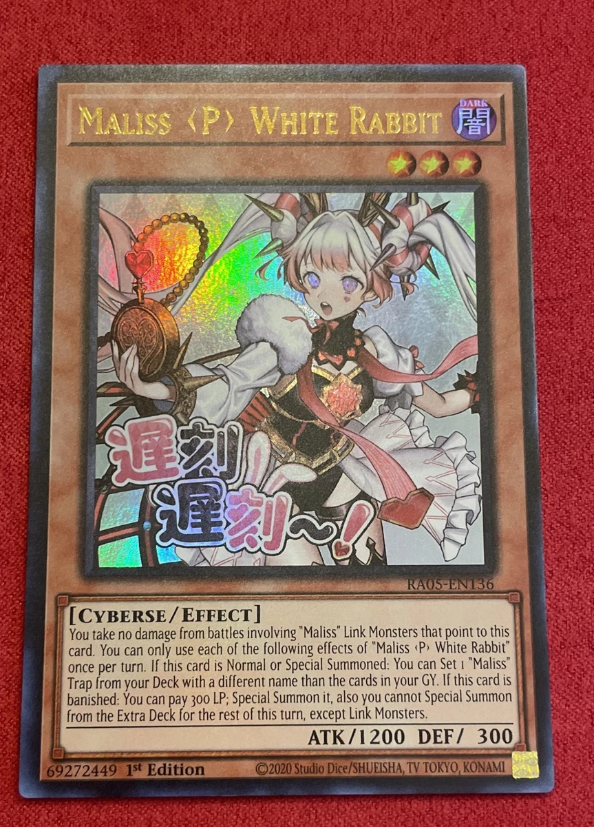 Maliss P White Rabbit RA05-EN136 Rarity Collection 5 for sale | eBay