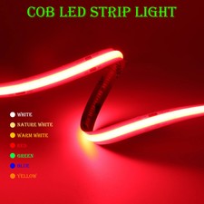 COB LED Strip Light High Density Linear Lighting 480/528Leds/M Flexible Tape War