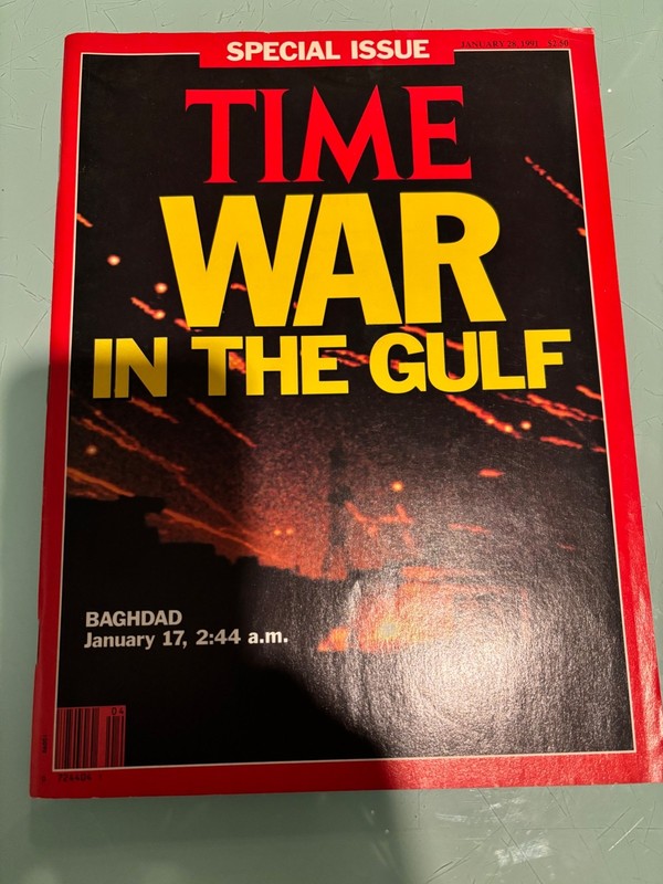 Magazine Time War in the Gulf January 28, 1991 