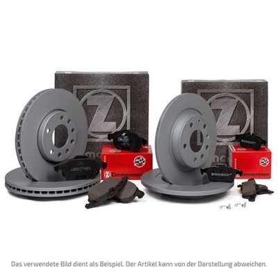 ZIMMERMANN Bremsscheiben Beläge für OPEL ASTRA J ZAFIRA C 16 Zoll vorne + hinten