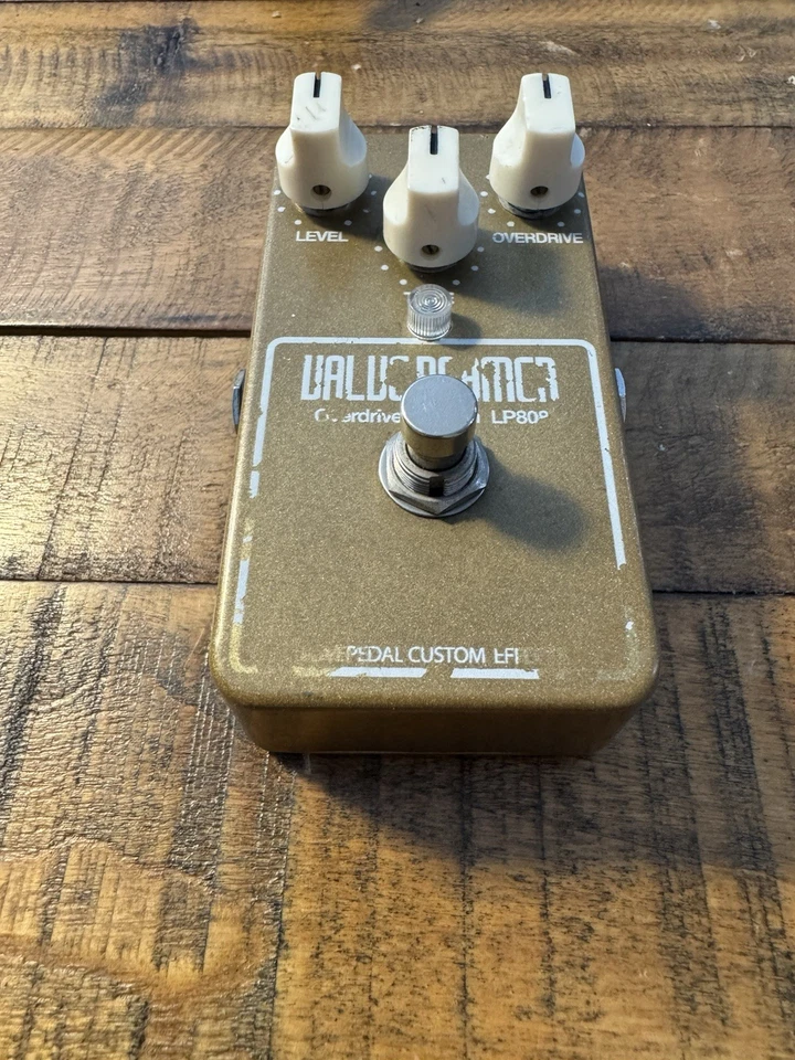 Pedal efecto guitarra Lovepedal Valve Reamer Overdrive personalizado LP808 dorado raro Foto 2 de 4