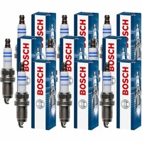 9X Bosch ZüNdkerze ZüNdkerzen Passend FüR Ford Focus DAW DBW 1.6 16V