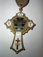 Knights Templar Beaver Valley Commandery No.84  Pin