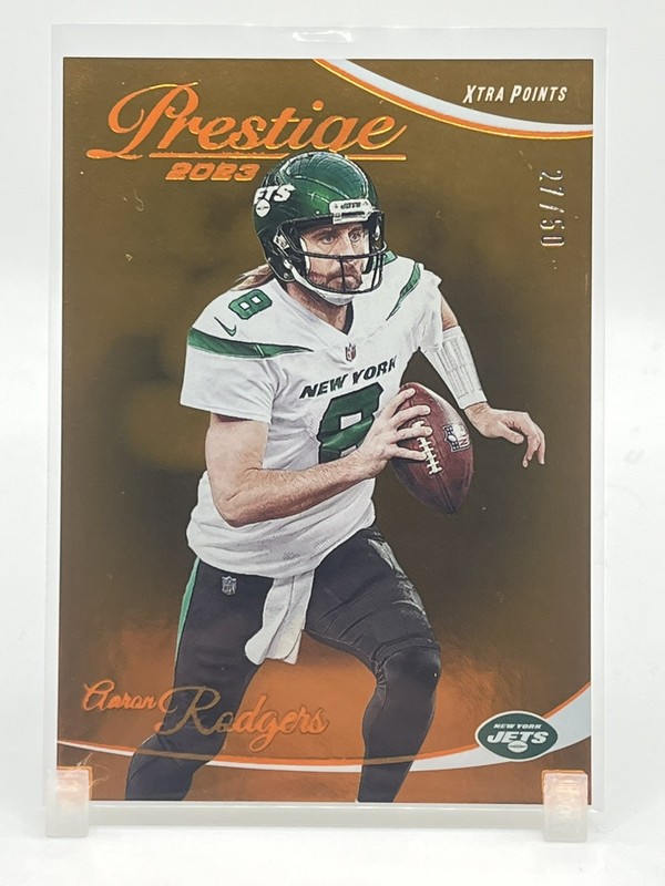 2023 Prestige - Aaron Rodgers No.224 Xtra Points orange Parallel /50
