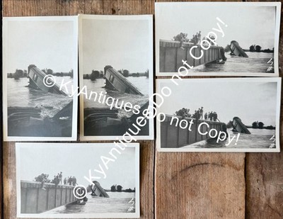 CB&Q Burlington Eisenbahn Zug Wrack Absturz Foto Lot Hillrose Union CO Colorado