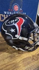 Tank Dell Houston Texans Autographed 2024 Speed Replica Helmet
