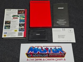 Sega Genesis TMNT Ninja Turtles TOURNAMENT FIGHTERS CIB Nr Mint Box Cardboard