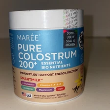 MAREE Pure Colostrum Powder – Vanilla Flavored | Bovine Colostrum Exp 12/25