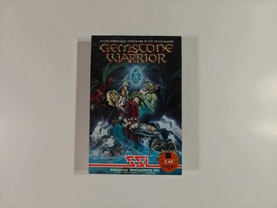Gemstone Warrior for Commodore 64 C64 CIB Excellent Condition!  C128