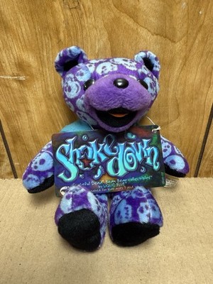 Grateful Dead Shakedown Bean Bear Plush Collectible Ltd Ed Toy By Liquid Blue