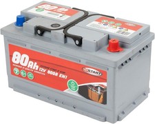 Start Batteria Stop& 80AH 12V 720A (EN1) sigillata, polo positivo destro Cassett