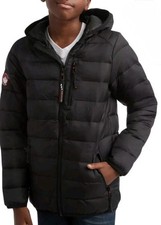CANADA WEATHER GEAR Boys' XL Puffer Jacket - Lightweight Packable NWOT