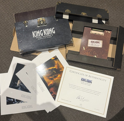 NEW KING KONG Movie Peter Jackson's Production Diaries: DVDs Memoir Art Prints