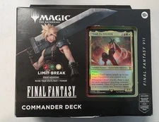 Magic: The Gathering Final Fantasy VII Commander Deck - Limit Break IN HAND