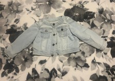 baby B'gosh Light Blue Denim Jacket 18M Unisex Baby  Toddler Long Sleeve