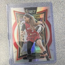 2025 Panini Select WNBA - Concourse Jordin Canada #62 Silver Prizm