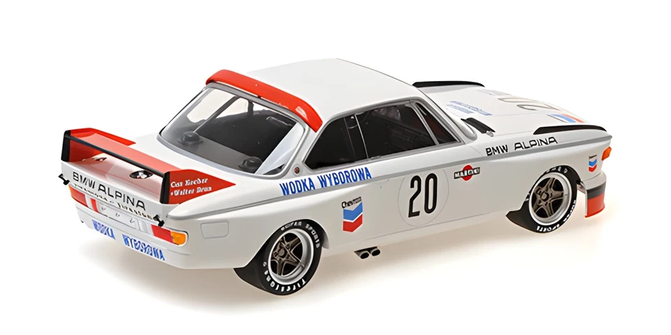 Minichamps 1:18 BMW 3.0 CSL BMW ALPINA BRUNKOCHER 24H SPA 1973 - 155732620 - Immagine 2 di 4