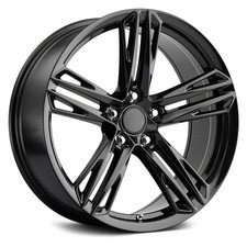Voxx Replica Camaro Zl1-1lf Wheels 20x10 35 5x120.65 Black Rims Set Of 4