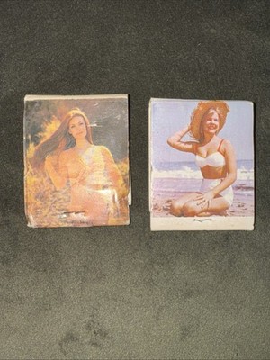 Pair of Girlie Matchbooks Used But Has Some matches Left In Each Book