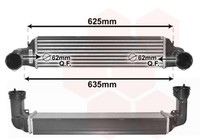 VAN Wezel LadeluftküHler 06004280 FüR BMW E83 X3 E46 3Er Touring Compact 318 320