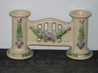 Roseville La Rose Double Bud Vase As Is