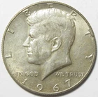 1967 Kennedy Half Dollar - 40% Silver - #10914-3