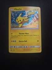 Pikachu SM81 2017 Sun & Moon Black Star Promo Cosmos Holofoil Pokémon TCG on eBay
